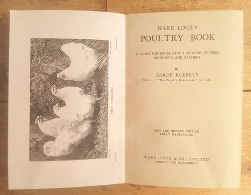 Poultry book harry - book, roberts
