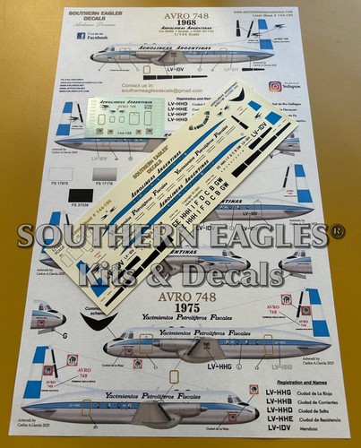 Avro 748 aerolineas - hs-748,