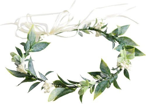 Green eucalyptus flower - green, crown
