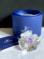 SWAROVSKI DISNEY BAMBI SERIES – TITLE PLAQUE 955432 BOXED WITH CERTIFICATE