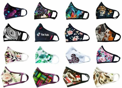 Fabric face mask - , reuseable