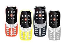 Brand New Nokia 3310 Unlock Phone Blue/Grey Colour Dual Sim Camera Bluetooth UK