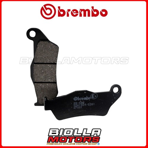 07001 front brake - pads, brembo