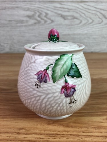 Crown devon fuchsia lidded - crown,
