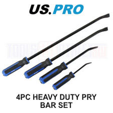 US PRO Tools 4pc Heavy Duty Pry Bar Set, Crow, Jemmy Bar Set, Bars 6868