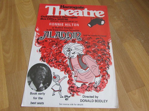 Ronnie hilton aladdin - ronnie, in