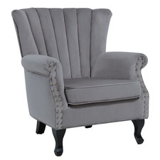 Chesterfield Leather Armchair