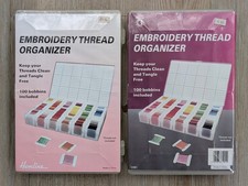 Embroidery Thread Organiser Boxes x 2