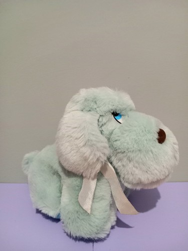 Vintage peeko blue - blue, fluffy
