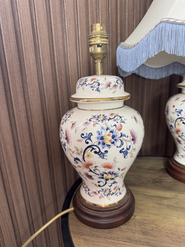 Vintage porcelain table lamp