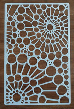 Abstract Pattern Stencil 28cm
