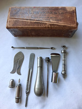 Small box of vintage medical