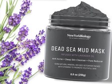 New York Biology Dead Sea Mud Mask Infused with Lavender Oil 250g