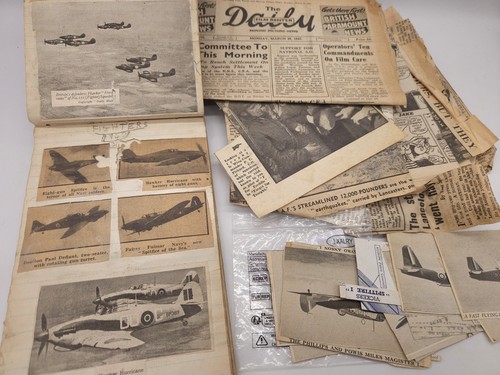 Ww2 newspaper clippings - newspaper,