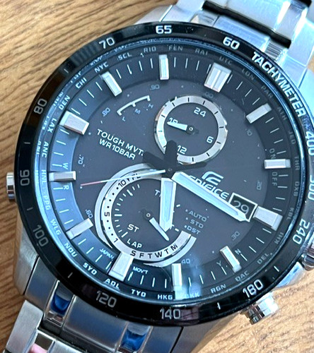 Casio mens edifice radio - casio,