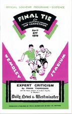 FA CUP FINAL 1928 Blackburn