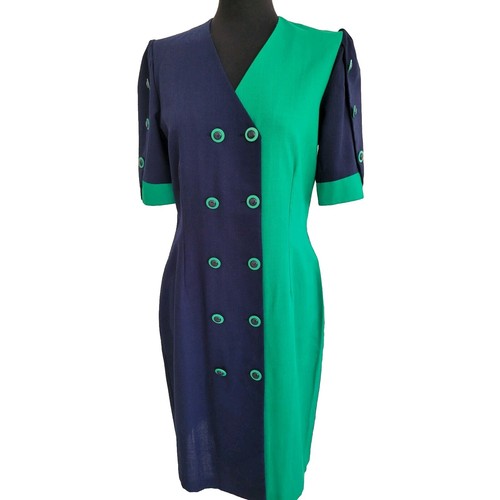 1980s vintage two tone - vintage, shift