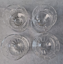 Set of 4 WATERFORD Crystal