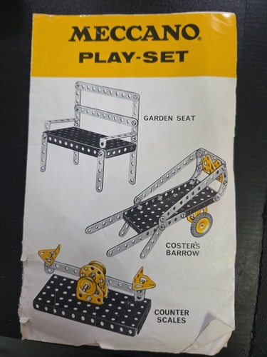 Meccano play set vintage - meccano,