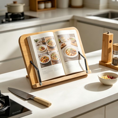 Recipe book stand kitchen - book,