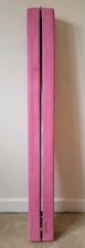 Slim Gym Gymnastics Pink Folding Balance Beam. 2.4 Metres Length. VGC 