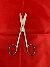 Vintage 5” Frank Turton SHEFFIELD Blunt Nose Scissors Shears Sewing Upholstery