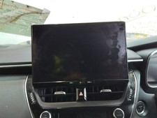 SAT NAV HEAD UNIT TOYOTA COROLLA 2023 Satellite Navigation