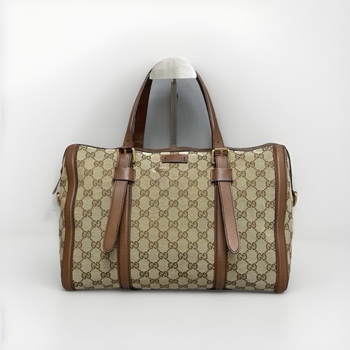 Gucci boston bag vintage brown - gucci,