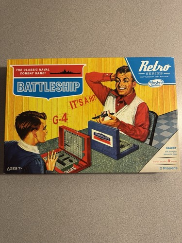 Hasbro retro series battleship - series,