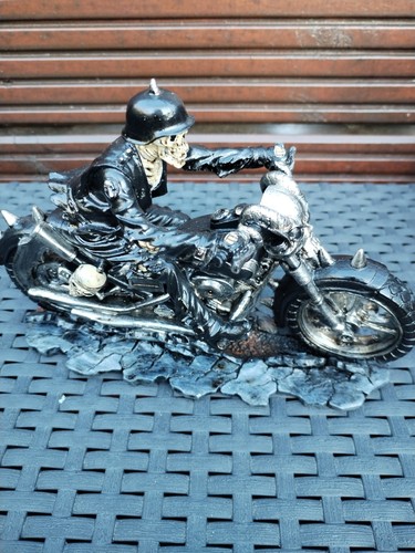 Modern skeleton motorbike - skeleton,