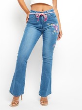 Womens Denim High Waist