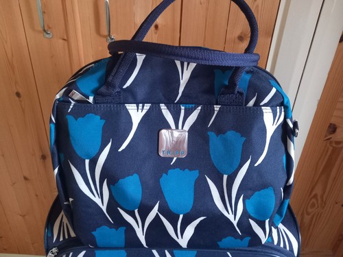 Navy blue travel bag - bag, with