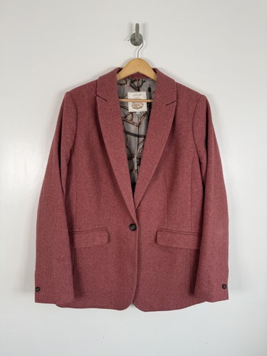 Joules tweed blazer jacket - tweed,
