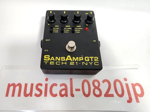 Tech21 sansamp gt2 - sansamp,