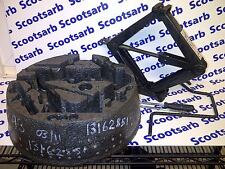 SAAB 9-3 Round Tool Kit Foam & Jack & Handle & Screw Driver 2004 - 2007 13162851