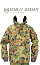 Australian Army Anorak Fur Lined Jacket Smock Fleece Lined AUSCAM Cotton Thick