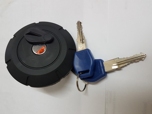 Petrol fuel cap - +, for