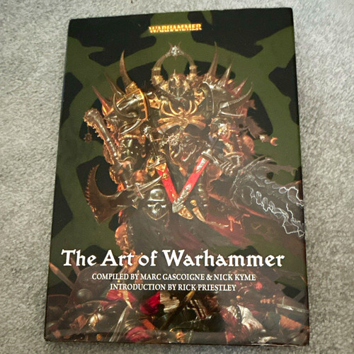 The art warhammer hc - art,