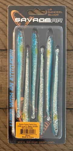 Savage gear sandeel - sandeel, slugs