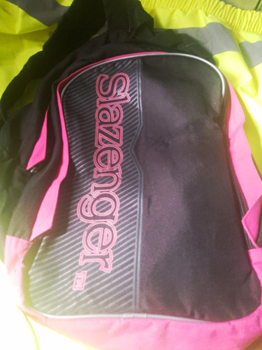 Slazenger black pink tennis - slazenger,