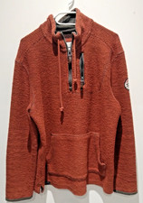 Mens Weird Fish Jumper,  Rust
