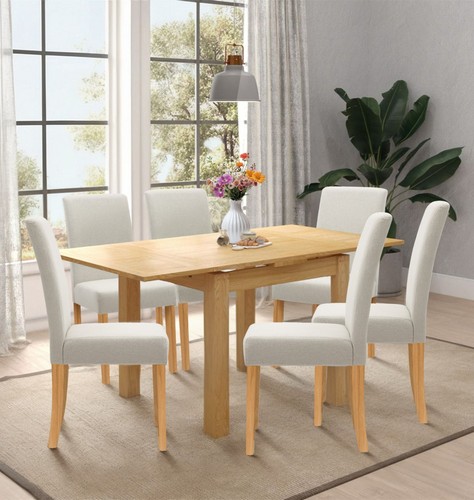 Dining room set oak - set,, extending