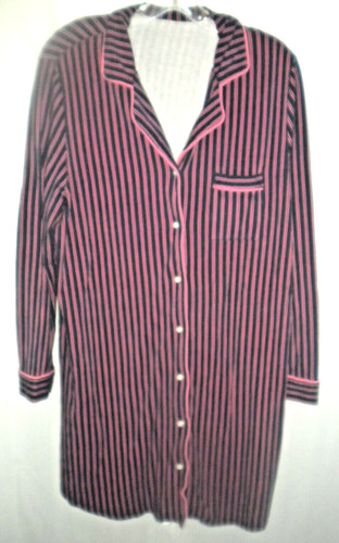 Long nightshirt button front - long,
