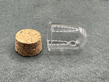 Glass Display Dome with a cork