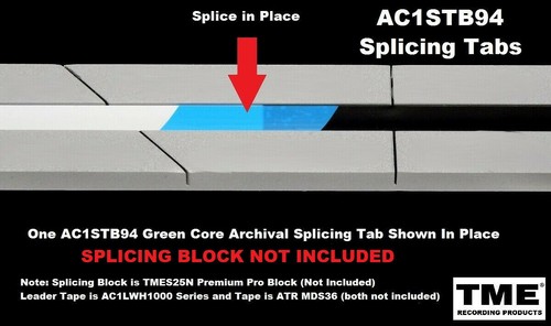 Open reel audio splicing tape - audio,