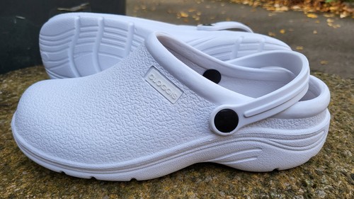 White clogs safety kitchen - safety,