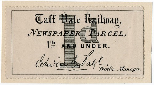 Taff vale railway - vale,