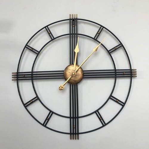 60cm large wall - 60cm, clock
