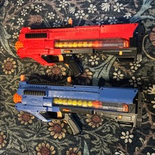 Nerf Rival Zeus MXV-1200 Set Of TWO - Foam Blaster Guns with Bullets + Magazines