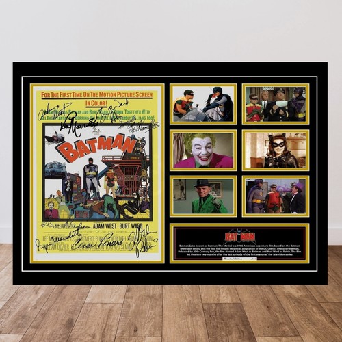 Batman 1966 cast signed - cast,